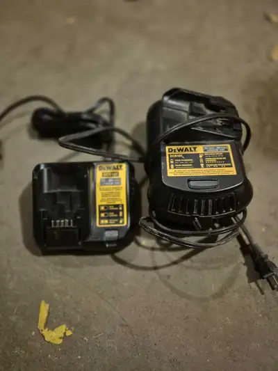 DeWalt Lithium Ion Battery Chargers (Two), View more