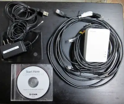 4-Port Gigabit Network Switch - PowerLine AV DHP540, View more