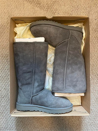 Tall Grey Uggs