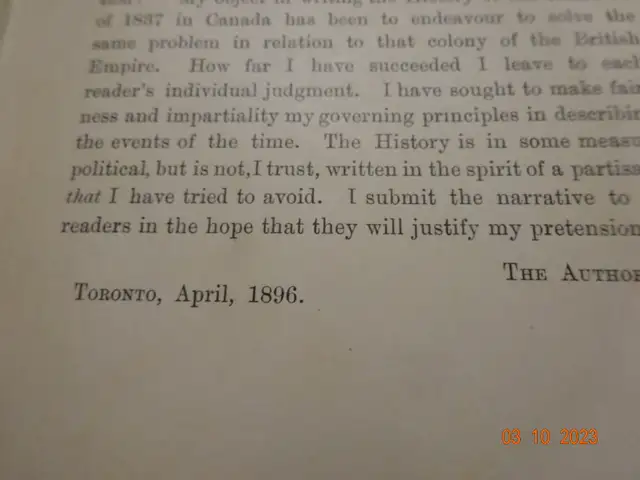 Book, antique, 1896,by D.B. Read.The Canadian Rebellion of 1837 in Arts & Collectibles in Kelowna - Image 7