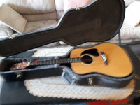 Used Acoustic Guitar  BW1000 With Guitar Case For Sale