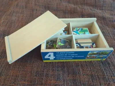 Melissa & Doug Construction Vehicles Puzzle, View more