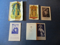 NOTRE DAME DU CAP-IMMACULEE CONCEPTION DECALS-1954-HOLY CARDS