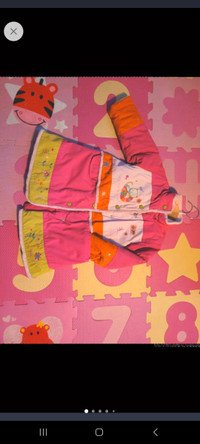 girl winter long jacket 3T - 4T manteau long  hiver fille