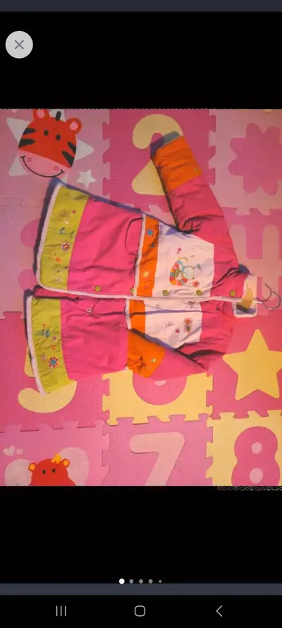 girl winter long jacket 3T - 4T manteau long  hiver fille, View more