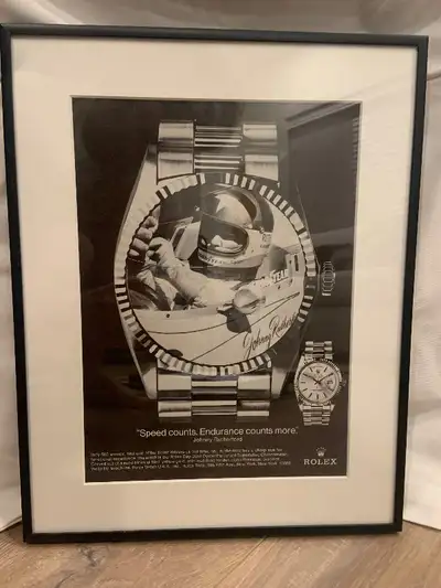 Rolex vintage advertisement - Day Date (speed counts), View more