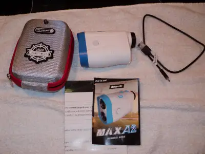 Anyork Max A2 Golf range finder. Does have Slope. Rechargeable. Used range finder a couple times . H...
