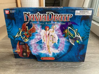 Navia Dratp BANDAI Collectible Miniature Game Starter Set 2 NEW, View more