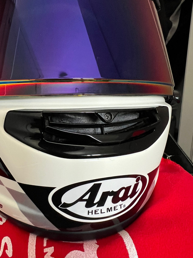 Arai Ducati helmet  in Garage Sales in Oshawa / Durham Region - Image 2