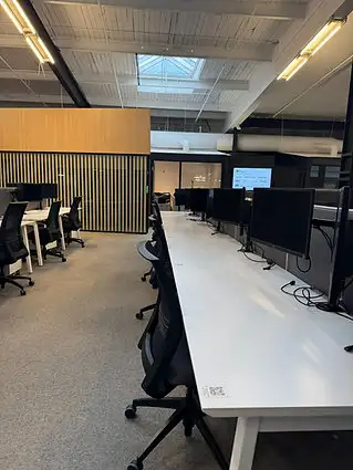 Flexible Open Plan Office–Three H Parkway System Available Now!, View more