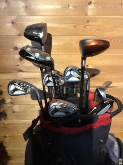 TAYLORMADE GOLF SET  GRAPHITE SHAFTS     $575, View more
