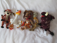 DISNEY LE ROI LION LOT 5 PELUCHES SIMBA NALA TIMON RAFIKI PUMBA