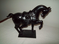 Antique cast iron horse