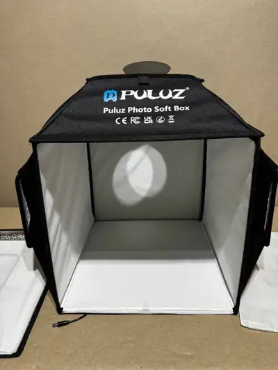 PULUZ Photo Soft Box Light Tent – $120 Brand new portable light box for product photography and onli...