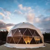 Glamping Geodesic Dome Tent Medium 20'