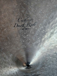 Zildjian K Custom Dark ride 22" cymbal