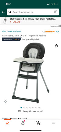 6 in 1 High Chair 