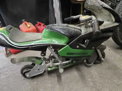 Older mini electric pocket bike , View more