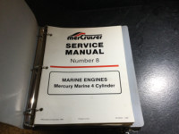 Mercruiser Mercury 4 Cyl Manual 3.7LX 165, 170, 180 190 Alpha 1