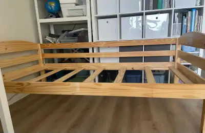 Free single bed frame , View more