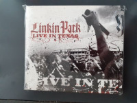 LINKIN PARK LIVE IN TEXAS ! CD DVD DIJIPACK SET ! NEW
