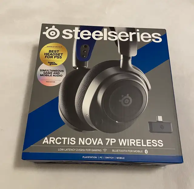 Steelseries wireless 7p gaming head set62866660942978122