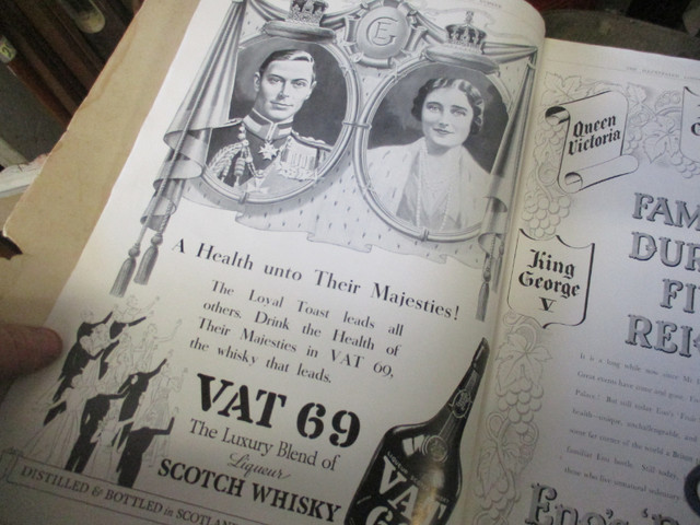 1937 LONDON ILLUSTRATED NEWS KING GEORGE V1 CORONATION BOOK $30. in Non-fiction in Winnipeg - Image 4