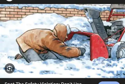 I need a broken snowblower, View more