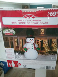 Giant Airblown Inflatable Snowman