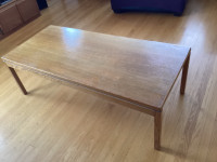 Classic Vintage Solid Oak Coffee Table