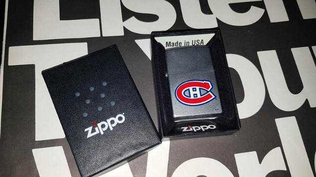 Montreal Canadians Zippo Lighter from 2001 in Arts & Collectibles in Whitehorse - Image 2