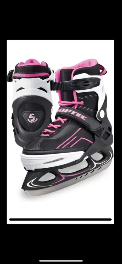 Adjustable Jackson softec Skates Paid over $100+ but will last multiple years being adjustable. Unfo...