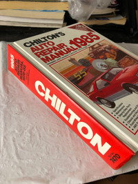 CHILTON 1978 - 1985 AUTO REPAIR MANUAL DOMESTIC  #M1191