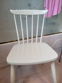 Ikea wooden chairs (set of 4)