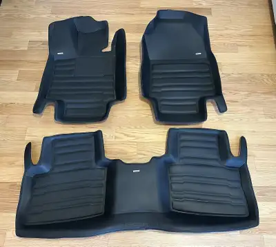 I'm selling a set of 3D Matup floor mats, custom-fit for a vehicle. These mats offer excellent prote...