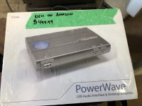 Powerwave USB Audio Interface & Desktop Amplifier