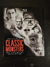 Universal Classic Monsters The Essential Collection Blu-Ray $48