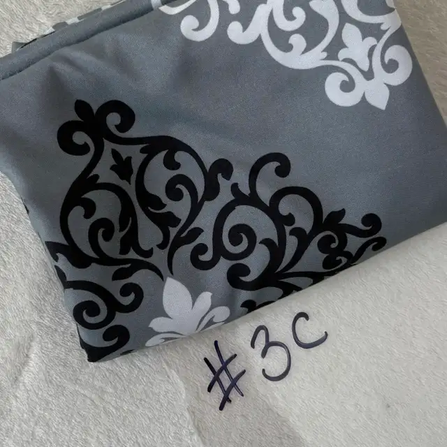 Mainstays Grey Damask Microfiber Body Pillow Case Cover 20x48 in in Bedding in Winnipeg - Image 8