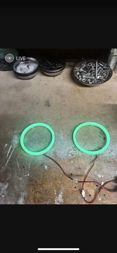 I have some new green halo lights, these ARE NOT white, they are green. Bought for my Teryx, but did...