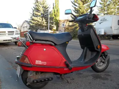 1985 Honda Aero Moped for sale or trade for another Honda Ruckus or Yamaha BWS or a smaller well mai...