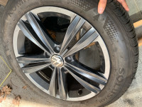 Original Jetta alloys with tyres