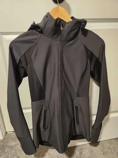Aritzia Rain Jacket for sale! Women's, Size 2, Black $45 Price is firm Like new! Worn once. Has been...