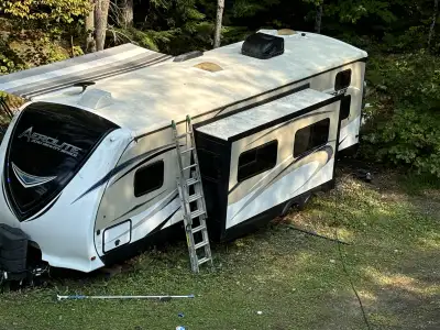 I have an aerolite 282 DBHS, 2017. The camper is 28 feet long plus 4 feet the tongue. We don’t need...