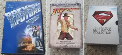 Chose from three movie franchises which are available on DVD. 1) Back To The Future. This includes B...