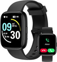 Smart Watch Bluetooth Call, Compatible w iOS/Android, Alexa Buil