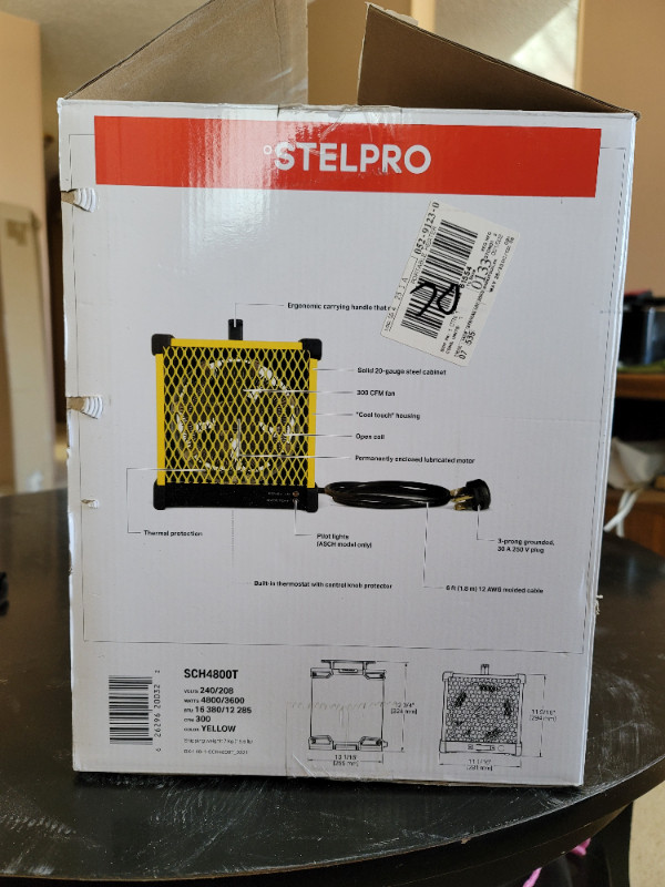 Stelpro Portable Heater in Heating, Cooling & Air in Saskatoon - Image 2