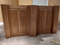 Bar - Solid Black Cherry wood panels new not stained.  