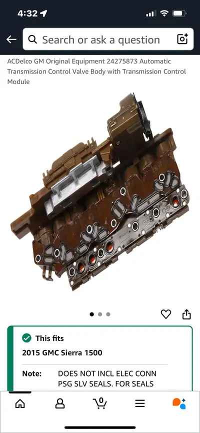 6L80 valve body and TEHCM. New in box. With receipt