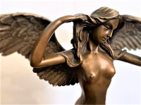 Magnifique sculpture en bronze signée par Adolph A. Weinman AAA