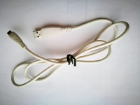Micro USB charger cable 3 ft. long.  New.